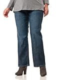 Motherhood Maternity: Indigo Blue Plus Size Secret Fit Belly(tm) 5 Pocket Straight Leg Maternity Jeans