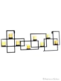 8 Candle Holder Geometric Wall Sconce Art / Modern Decor