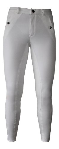 Ultrasport RTS Kinder Reithose mit Alos-Vollbesatz, wei&szlig;/wei&szlig;, 158, 1501-100-158
