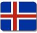 Iceland Icelandic Flag Mousepad Mouse Pad Mat