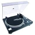 Omnitronic DD-2520 USB-Schallplattenspieler schwarz