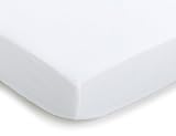 Julius Z�llner 8330013100 - Spannbetttuch Jersery f�r die Wiege, Gr��e: 90 x 40 cm, Farbe: wei�