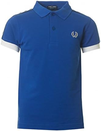 Fred Perry Kids Taped Pique Polo REGAL 7-8 Years