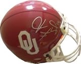 Josh Heupel signed Oklahoma Sooners Authentic Mini Helmet