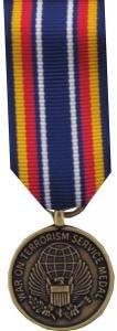 Global War on Terrorism GWOT Service Medal - Mini