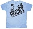 Rocky Halftone Italian Stallion Light Blue T-shirt Tee