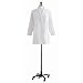 Medline Ladies' Staff Length Lab Coat - White, Size 4 - Model MDT11WHT4E