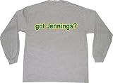 got Jennings? Adult Long Sleeve T-Shirt