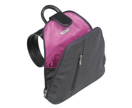 Baggallini Urban Backpack Crinkle Charcoal – UBC227CL