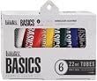 Liquitex Basics Acrylic Paint Tubes - 6 Colors