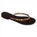 Women's Mother of Pearl Sandal in Amber