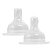 green sprouts Silicone Nipple, 2 Pack, Medium Flow