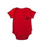 Finn+Emma フィン&エマ 半袖ロンパース オーガニックコットン100% 6-9ヶ月 セイラー B02-0202f6-9 ハイリスクレッド