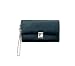 PU LEDER KELLNERGELDBÖRSE PORTEMONAIE MIT KETTE blk