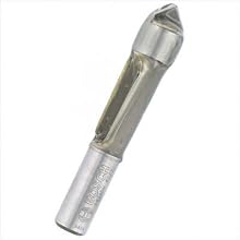 Bosch 85246M Pilot Panel Router Bit 1/2-Inch 1/2 Shank Single Flute Carbide Tip