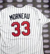 Justin Morneau (Minnesota Twins) autographed Baseball Jersey