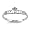 Sterling Silver Ring - Claddagh - 2mm Band Width and 7mm Face Height in Sizes: 2-9, 3