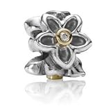 Montre-Pandora Element Bead Charm Bead Charm Silber Gold 585/- 790541D