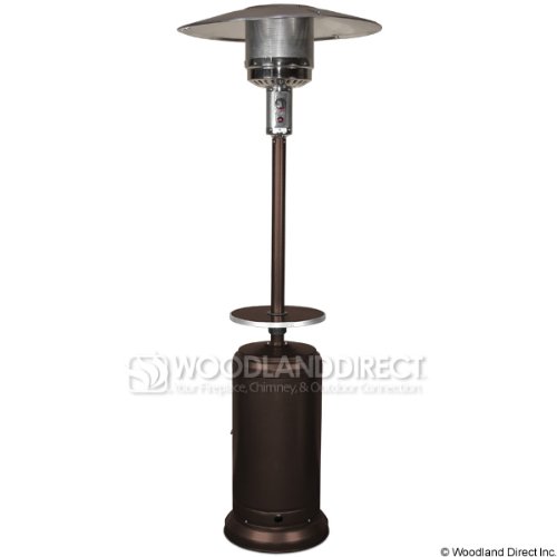 Sunmaster Round Patio Heater - Hammered Bronze