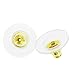 Earring Backs - 100pcs - Metal Earplugs - Bullet Clutch Earring Backs - 11mm with Kare & Kind® Retail Packaging( Gold)