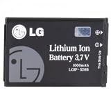 LG LGIP-520B OEM 1000 mAh Li-Ion Standard Internal Battery for LG VX5400 and VX8350 (LG Part SBP