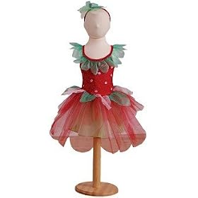 CHILDRENS DRESSING UP COSTUME 'STRAWBERRY'