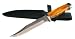 Sports : Edles Bowie Jagdmesser Massiver Holzgriff Outdoor