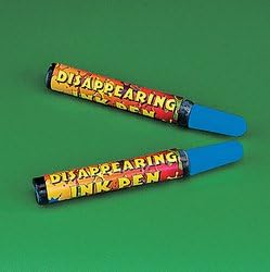Disappearing Ink Pen / Marker (12 Pack)