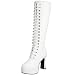Funtasma by Pleaser Women's Halloween EXOTICA-2020,White,6 M