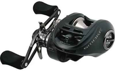 Quantum Fishing Smoke PT 9BB 6.3:1 Right Hand Baitcast Fishing Reel Quantum Fishing Smoke PT 9BB 6.3:1 Right Hand Baitcast Fishing Reel