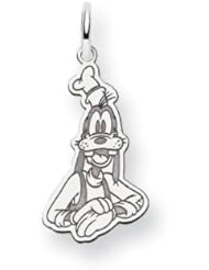 Sterling Silver Disney Goofy Charm