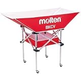 molten(モルテン)平型軽量ボールカゴ背高(赤)BKCVHR