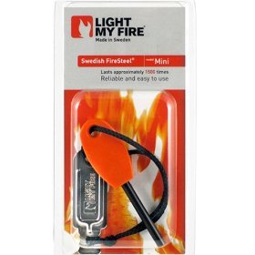 Light My Fire - Mini Firesteel, Orange Handle