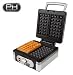 Domo 9047W elektrisches Waffeleisen für 2 dicke belgische Waffeln 1400 Watt