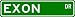 EXON Street Sign ~ Personalized Family Lastname Sign ~ Gameroom, Basement, Garage Sign Novelty** METAL ALUMINUM