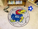 29 Round Kansas Jayhawks Soccer Mat