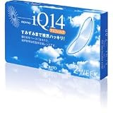 処方せん不要 ロート iQ14 アスフェリック（6枚入）2週間使い捨て(2week） PWR -6.00