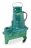 Zoeller BE264 Waste-Mate Submersible Sewage/Effluent Pump 230V 0.4 HP w/Variable Level Float Switch
