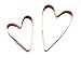 Set of Two Mini Hearts Cookie Cutter 2.25 Inch Handcrafted in USA by The Fussy Pup
