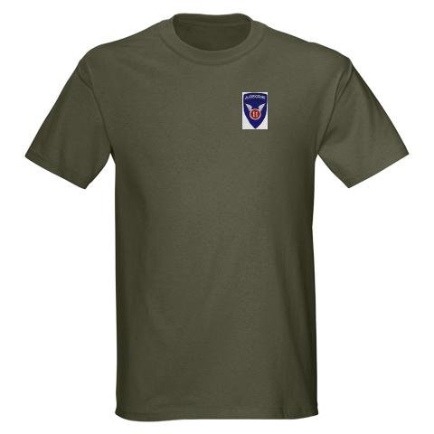11th Airborne Division.. Airborne Dark T-Shirt by CafePress
