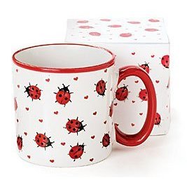 Adorable Ladybug Coffee Mug Inexpensive Gift Item by 