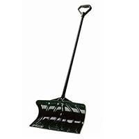 Suncast SP1550 20-Inch Snow Shovel/Pusher with Wear Strip, Green