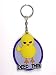 Peep This Yellow Chickie - Rubber Keychain