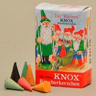 24 Mini German Incense Cones Knox Variety Pack