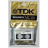 TDK D MC60 - Microcassette - 3 x 60min