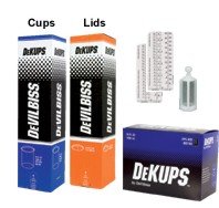 DeVILBISS DeKUPS 34 oz STARTER KIT-HVLP Spray Paint Gun