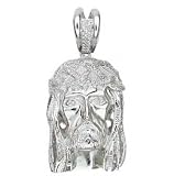 Hip Hop Cubic Zirconia Copper Charms - Jesus
