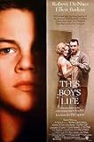 THIS BOY'S LIFE LEONARDO DICAPRIO D/S POSTER 27X41
