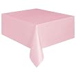 Plastic Tablecover 54"X108" - Baby Pink