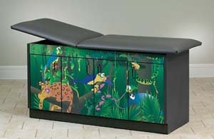 4 Door treatment table-Rain Forest 4 Door treatment table-Rain Forest